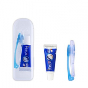 접이식 칫솔치약세트 6호 (페리오치약,접이식칫솔)