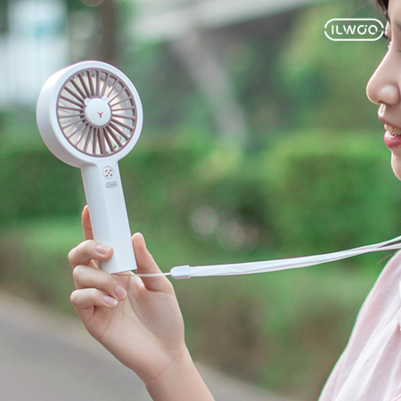 일우 LED 미니 휴대용 선풍기 무소음 IW-Q77 #2