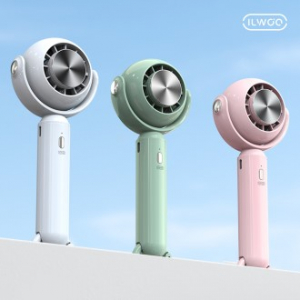 일우 휴대용 쿨링마사지 급속냉각 에어컨 휴대용 손선풍기 IW-C500