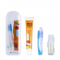 접이식 칫솔치약세트 4호 (페리오치약,접이식칫솔,치간칫솔2)