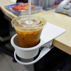 책상거치 집게형 텀블러 홀더 컵홀더