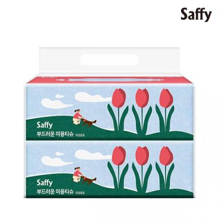 [ 선물세트] 사피 부드러운 미용티슈 150매 2P (2종) #3