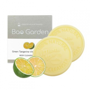 바오가든 청귤 비타 바디솝 때비누 샤워비누