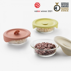 락앤락 매직 바로 한끼 밥용기 355ml 3개 세트