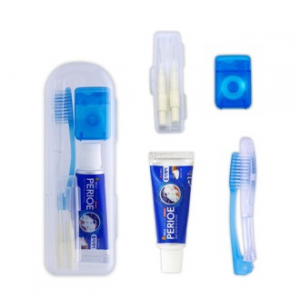 접이식 칫솔치약세트 11호 (페리오치약,접이식칫솔,치실,치간칫솔2)