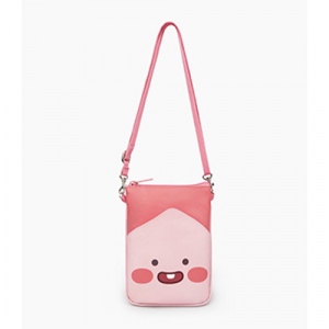 캐릭터 키즈 크로스백 핑크