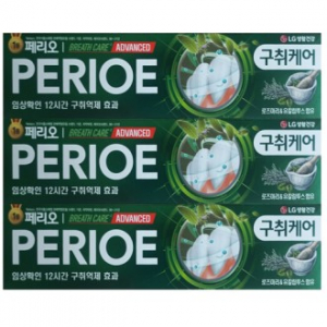 페리오 브레쓰케어 알파 치약 100g-3p
