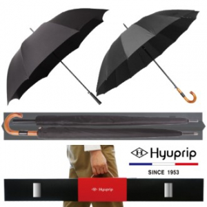 협립 75 카본 무광 리더스 우산+70 갤럭시 16K 원목 곡자 우산- 골프장우산 2P 세트