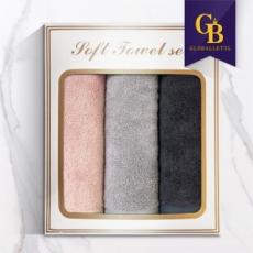 [밤나무 모달사]소프트 모던 타올 170 3매, 세면타올