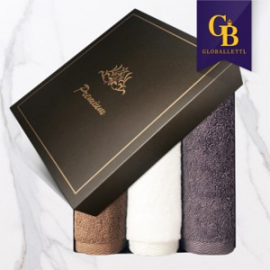 [40수 코마사]소프트 뉴컬러 타올 200 3매, 세면타올