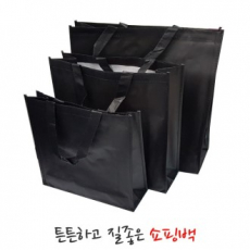부직포 코팅 다용도 가방 소형 28 X 32 X 9cm