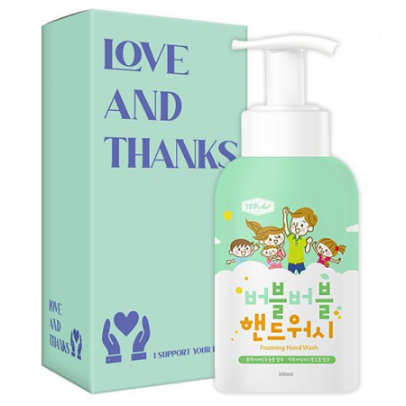 깨끗촉촉 피부생각 버블버블 핸드워시 300ml #2