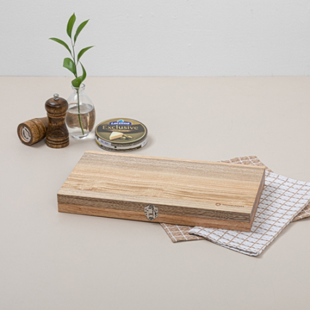 몽크로스 프리미엄 캠핑 칼 & 캄포 원목도마 세트 #4