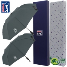 PGA 그린 2단 자동우산 + 3단 60 완전 자동우산 세트