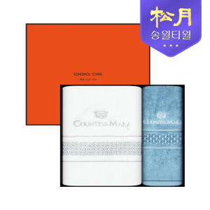 송월 더블다이아68 바스타올 + 세면타올 2P 선물세트