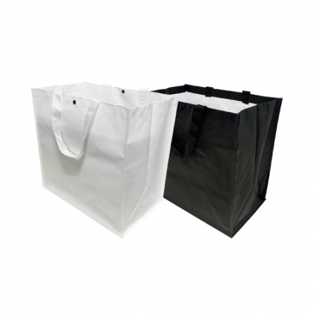 타포린 가방 블랙, 화이트 (420 x 400 x 250mm) #2