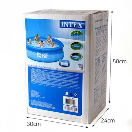 인텍스 베이직 에어 가족 대형 풀장(305x76cm) 여름 야외풀장 #4