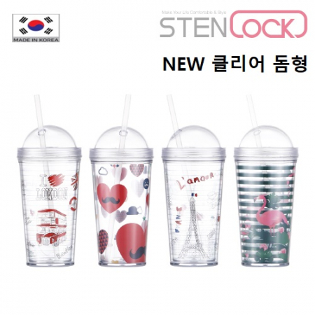 [스텐락] 국산 클리어 돔 아이스 텀블러 500ml #3