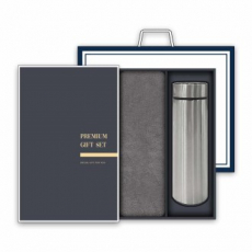 송월 프리미엄 텀블러 세트(30수 190g 타올 1매 + 스마트 텀블러 500ml 1개)