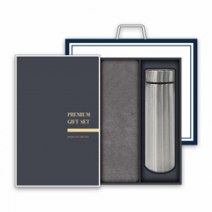 송월 프리미엄 텀블러 세트(30수 190g 타올 1매 + 스마트 텀블러 500ml 1개)