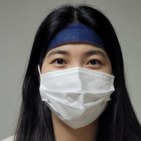 등산, 운동, 작업 용 땀흡수 일회용 헤어밴드 #2