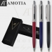 작은이미지: 아모티아 네셔제네럴 금속볼펜+가죽파우치제공 #2