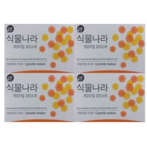 식물나라 비누 (캐모마일) 100g-4p