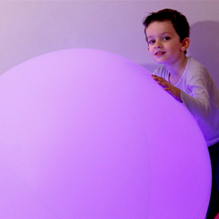 슈퍼 샤니볼, 야간 콘서트 초대형 LED 에어볼 #2