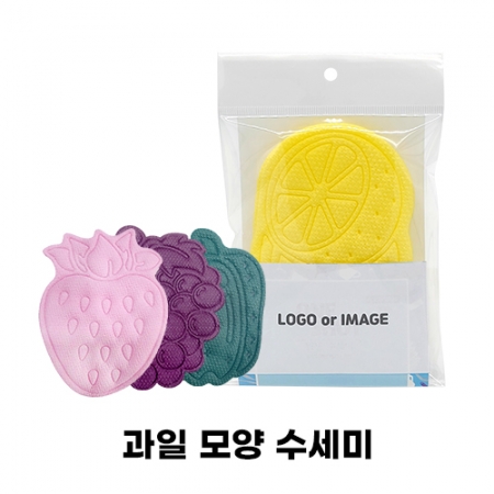 적은 세제로 많은 거품이 나는 수세미 5매 #2