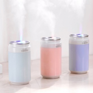 캔가습기 USB 미니 가습기 가습기 LED 무드등