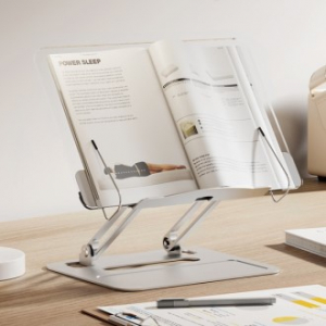 휴먼모션A-7M 노트북거치대 겸용 알루미늄 투명 독서대