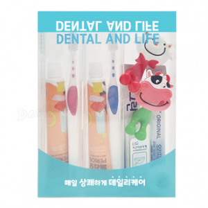 덴탈위생관리 선물세트 1호 클리오R 페리오 칫솔 치약 세트 구강용품