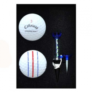 캘러웨이 크롬소프트 트리플 트랙 2구 자석티 세트