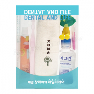덴탈위생관리 선물세트 3호 치과용 크리스탈캡 페리오 칫솔 치약 구강용품