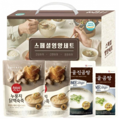 스페셜 영양 세트 (닭백숙죽 420g * 2p, 곰탕 300g, 곰탕 500g)