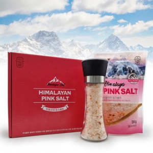 소금명가 히말라야 그라인더 핑크소금 2P 세트