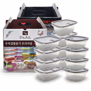 우리집밥용기 플러스 12종 밀폐용기 24p