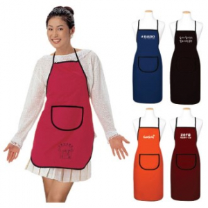 무지 반달 앞치마