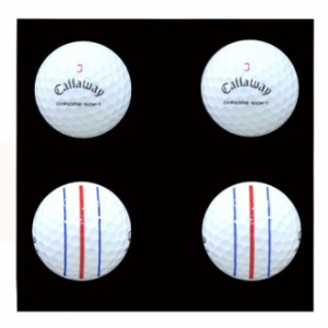 캘러웨이 NEW 크롬소프트 트리플 트랙 4구 세트