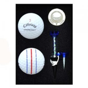 캘러웨이 NEW 크롬소프트 트리플 트랙 2구 볼마커 자석티