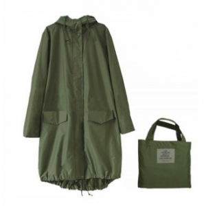 CG827 에코라이프 패셔너블 해외 여행우천 대비 원피스 우비