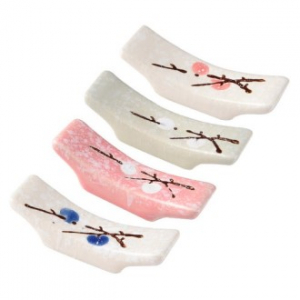 CG843 에코라이프 고급 세라믹 수저받침대 4개 세트