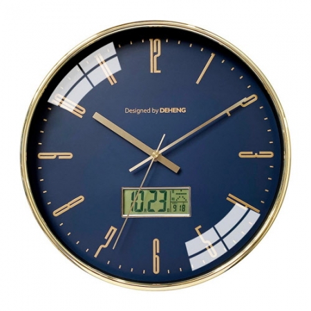 모던오피스 CG983 크리에이티브 음소거 LCD 가정용 벽시계 #2