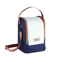 CG894 에코라이프 심플 둥근 보온보냉 핸드백 도시락 가방 (소형)