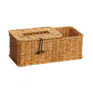 CD812 에코라이프 럭셔리 티슈박스 가정용 리모컨 수납함 (L)