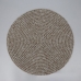 작은이미지: CF977 에코라이프 빈티지 단열 PVC 린넨 원형 매트 #2