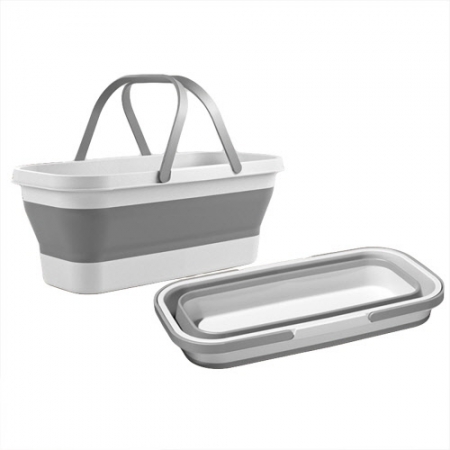 CH213 클린바스 아이디어 접이식 가정용 플라스틱 물통 (대형) #2