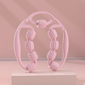 CD658 더바디 링클램프 다리 근육 이완 롤러 마사지기 9개 롤러