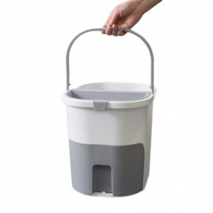 CD830 EL 노멀 분리형 쓰레기통 페달 휴지통 재활용 분리 수거