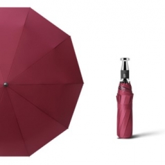 CD845 에코라이프 다기능 자동 접이식 안전 우산+차량용 비상망치